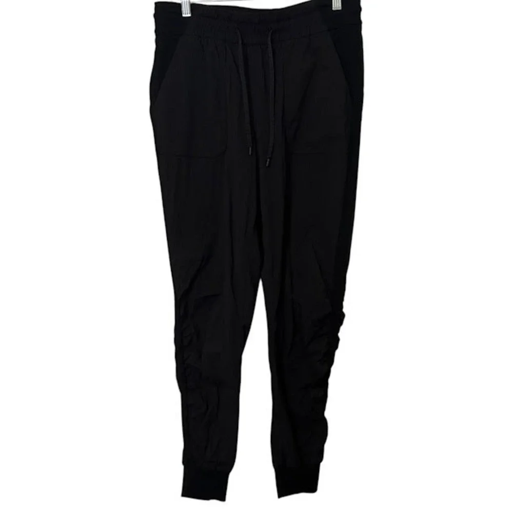 Lululemon Black Dance Studio Mid Rise Jogger‎ Athletic Lightweight Pants 10